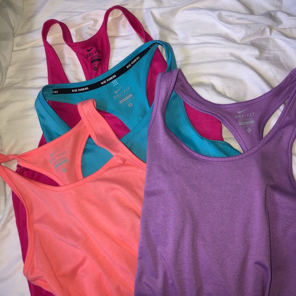 Nike running tanks
